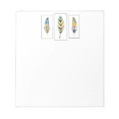 三つの羽 ノートパッド (正面)