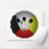 三つの羽 マウスパッド (マウス)