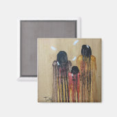 三つの羽 マグネット (正面/裏面)