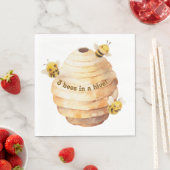 三つの蜂ナプキン スタンダードランチョンナプキン (インサイチュ)