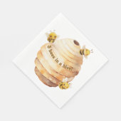 三つの蜂ナプキン スタンダードランチョンナプキン (角)