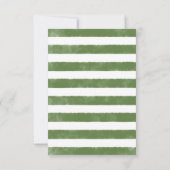 三つの豆の鞘の本 お願いカード 赤ちゃんのために 招待状 (裏面)