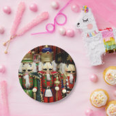 三つの賢いクラッカー – くるみクラッカークリスマス ペーパープレート (パーティー)