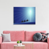 三つの賢者がベツレヘムの星を目指す キャンバスプリント (インサイチュ (リビング))