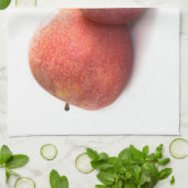 三つの赤りんご キッチンタオル (折り畳み)