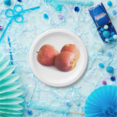 三つの赤りんご ペーパープレート (パーティー)