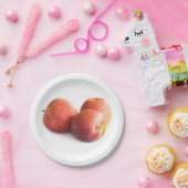 三つの赤りんご ペーパープレート (パーティー)