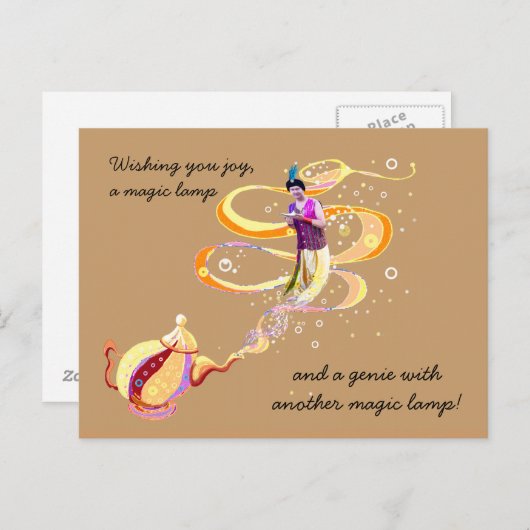 三つの魔法の願い ポストカード (正面/裏面)