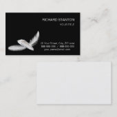 三つの鳥の羽 名刺 (正面/裏面)