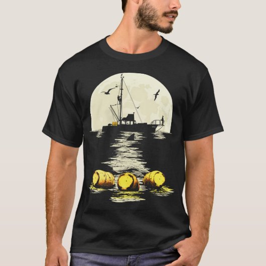 三つの黄色い樽 Tシャツ (正面)