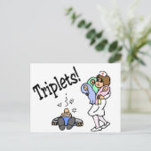 三つユニセックス子 ポストカード (スタンド正面)