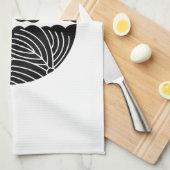 三つ割り蔦 キッチンタオル (四つ折り)