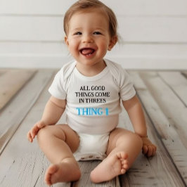 三つ子のための少年ワンピース，三つ子の贈り物アイディア, ベビーボディスーツ