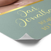 三つ子の誕生プレゼント ウォールデコ ポスター (角)