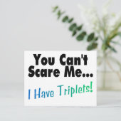 三つ子を連れて来たから怖がらせるわけにはいかん ポストカード (スタンド正面)