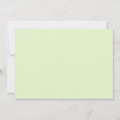 三つ子ベビーシャワーの招待状 招待状 (裏面)