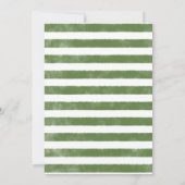 三つ子出産のお知らせ 三つ子 招待状 (裏面)