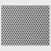 三つ巴伝統的柄 ラッピングペーパー (フラット)