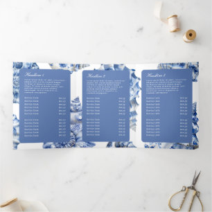  三つ折りカード