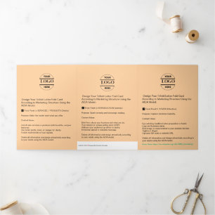  三つ折りカード