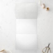 三つ折り招待状 | エレガントなデジタル 三つ折り案内状 (内部)