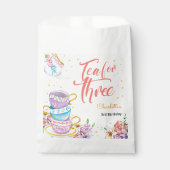 三つ目の誕生日のお茶 フェイバーバッグ (正面)