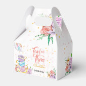 三つ目の誕生日のお茶 フェイバーボックス (裏面サイド)