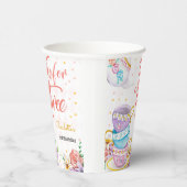 三つ目の誕生日のお茶 紙コップ (右)