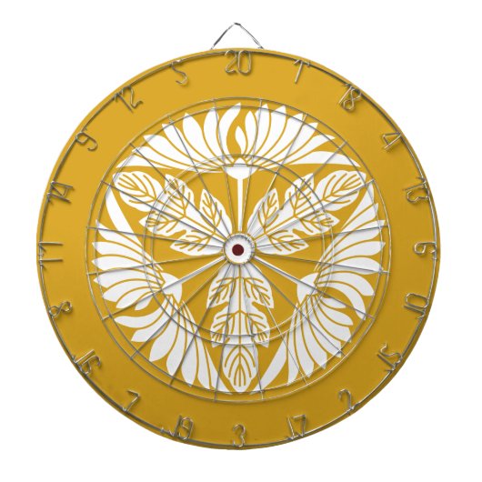 三つ葉菊 ダーツボード (正面)