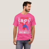 三もし坊は簡単で柔道と呼ばれる Tシャツ (正面フル)
