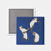 三よくはしゃぐつの磁石 マグネット (正面/裏面)