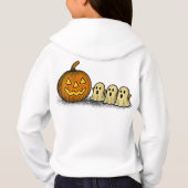 三よくはしゃぐ幽霊のカボチャ不気味 (裏面)