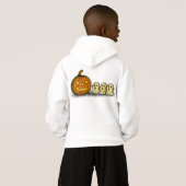 三よくはしゃぐ幽霊のカボチャ不気味 (裏面フル)