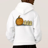 三よくはしゃぐ幽霊のカボチャ不気味 (裏面)