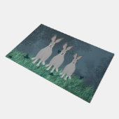 三ウサギ形式 ドアマット (アングル)