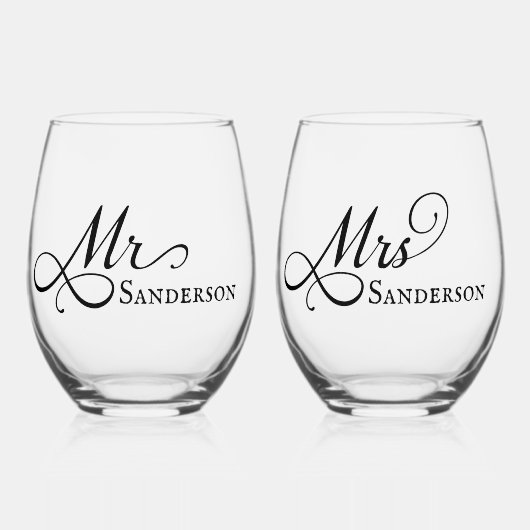 三エレガント人 ステムなしワイングラス (正面)