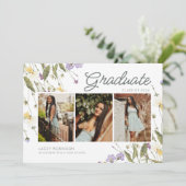 三エレガント写真野花高校卒業 案内状 (スタンド正面)