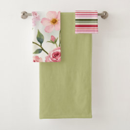 三エレガント枚 バスタオルセット