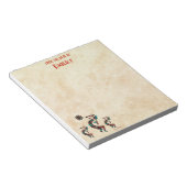 三ココペリ遊の笛 ノートパッド (アングル)