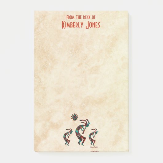 三ココペリ遊の笛 ポストイット (正面)