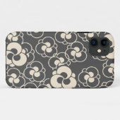 三ツ猿紋 Case-Mate iPhoneケース (裏面(横))