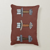 三バイキング剣の柄 アクセントクッション (裏面(縦))