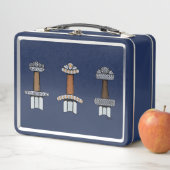 三バイキング剣の柄 メタルランチボックス (インサイチュ)