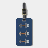 三バイキング剣の柄 ラゲッジタグ (正面縦)