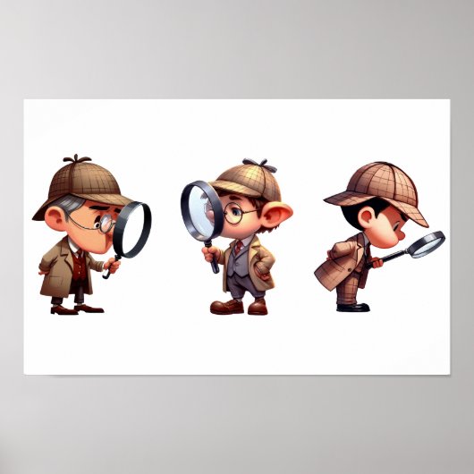 三ヒントを探している私立探偵 ポスター (正面)