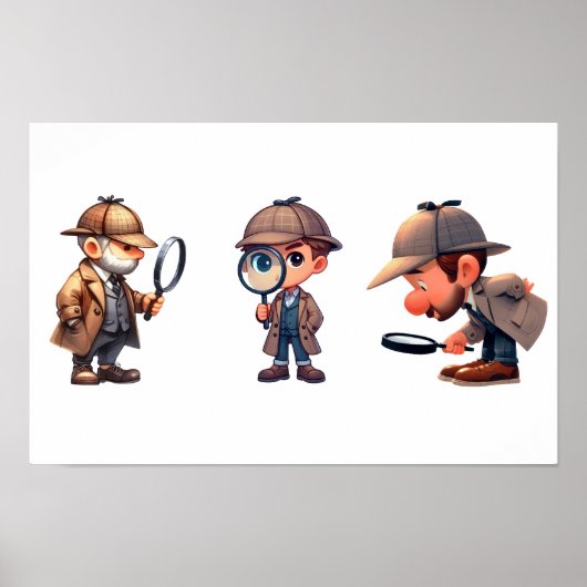 三ヒントを探している私立探偵 ポスター (正面)