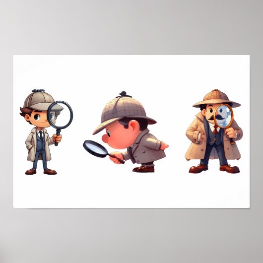 三ヒントを探している私立探偵 ポスター (正面)