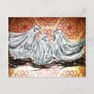 三フランスの人 ポストカード