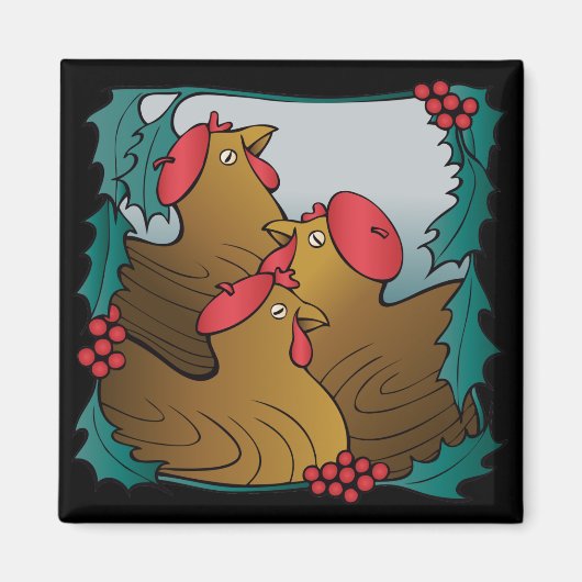 三フランスの人 マグネット (正面)