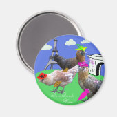 三フランスの人 マグネット (正面/裏面)